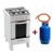 Westpoint Combo Oven 20 Inches and GAS CAN Free 25Lbs